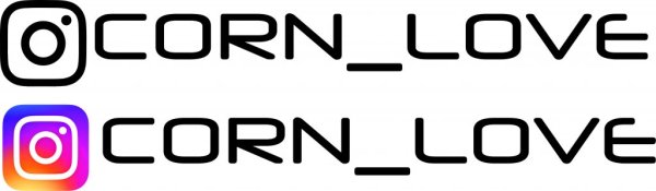 Наклейка Инстаграм