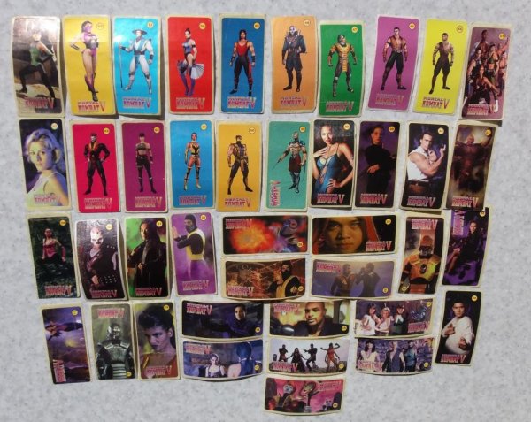 Журнал для наклеек мортал комбат 90-е