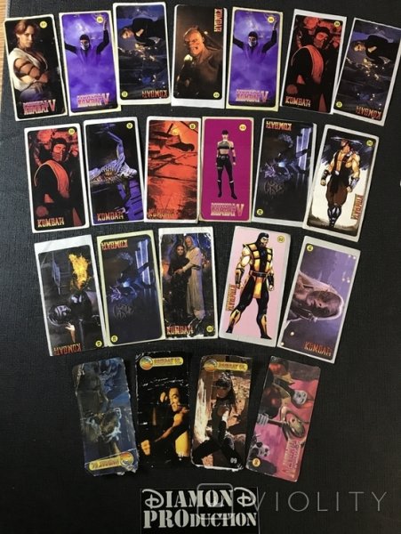 Мортал комбат 3 наклейки