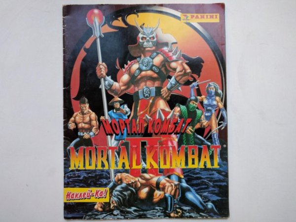 Наклейки мортал комбат из 90