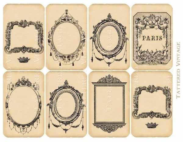 Винтажные этикетки