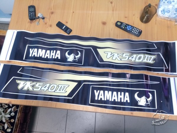 Yamaha Viking 540 наклейки
