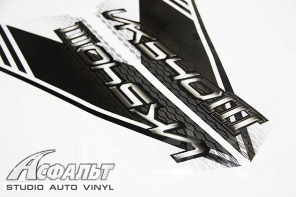 Боковые наклейки на Ямаха Викинг 540