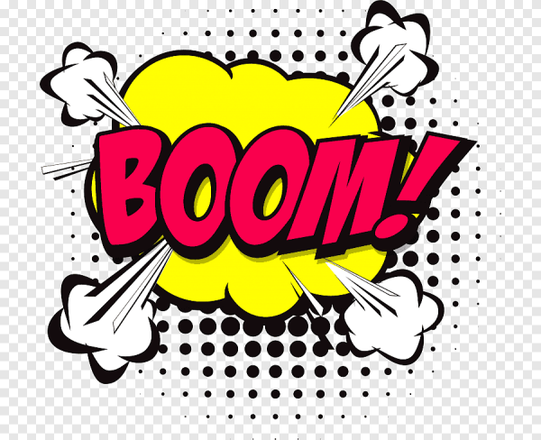 Надписит а стиле поп арт