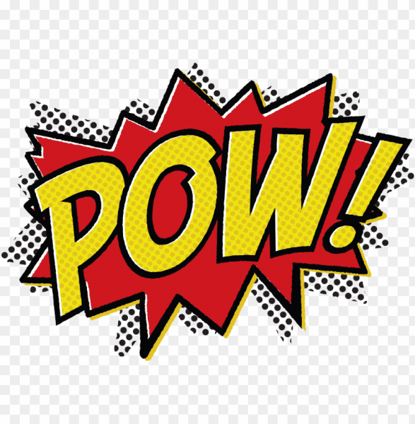 Надписи в стиле комиксов