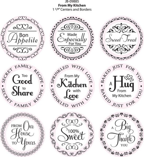 Наклейки на банки со свечами