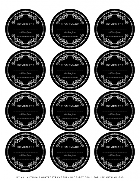 Мыльца этикетка на банку