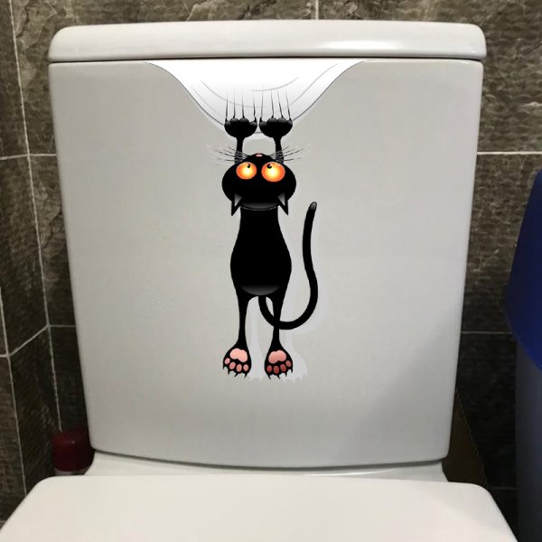 Интерьерные наклейки в туалет