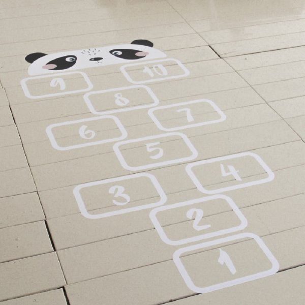 Напольные наклейки