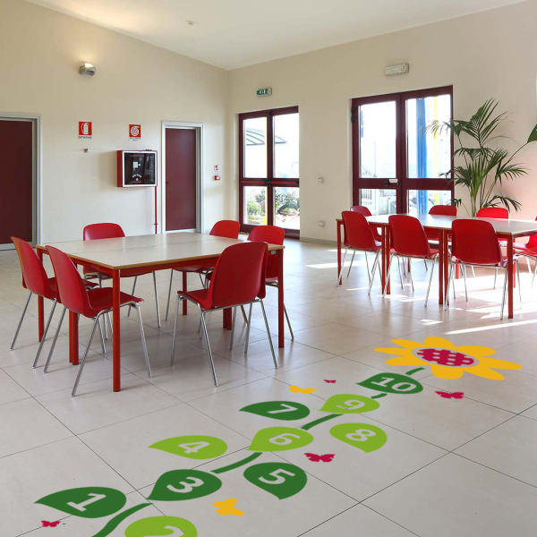 Напольные наклейки для детей