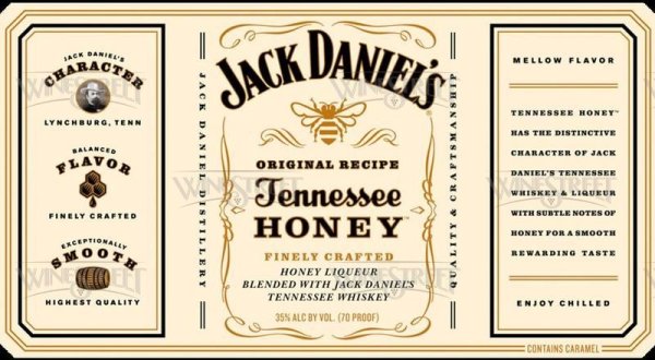 Этикетка на самогон Джек Дэниэлс