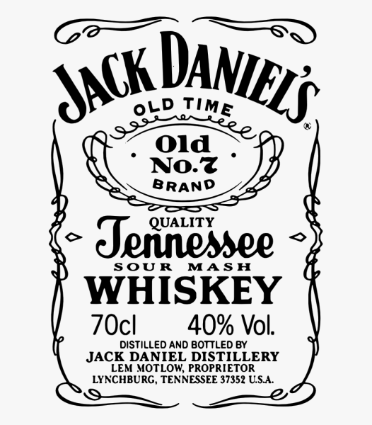 Рамка Джек Дэниэлс вектор
