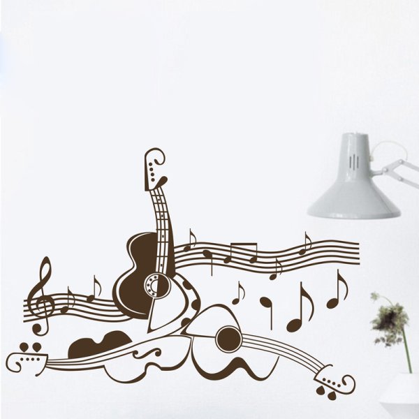 Музыкальные трафареты для декора