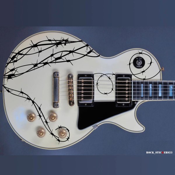 Наклейки на корпус гитары