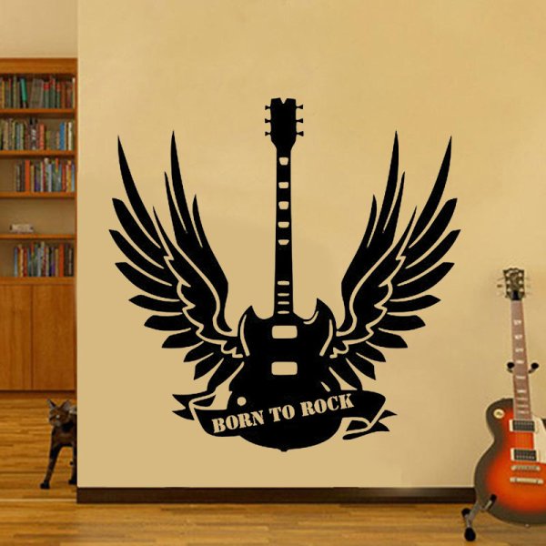 Гитара с крыльями