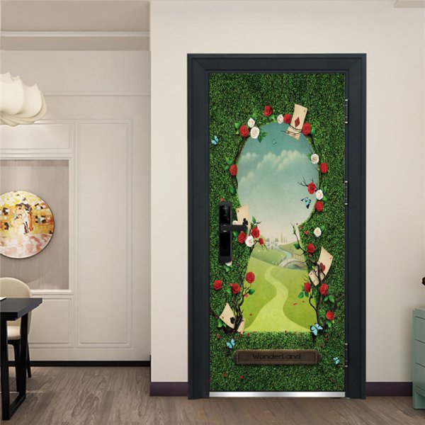 Украсить дверь