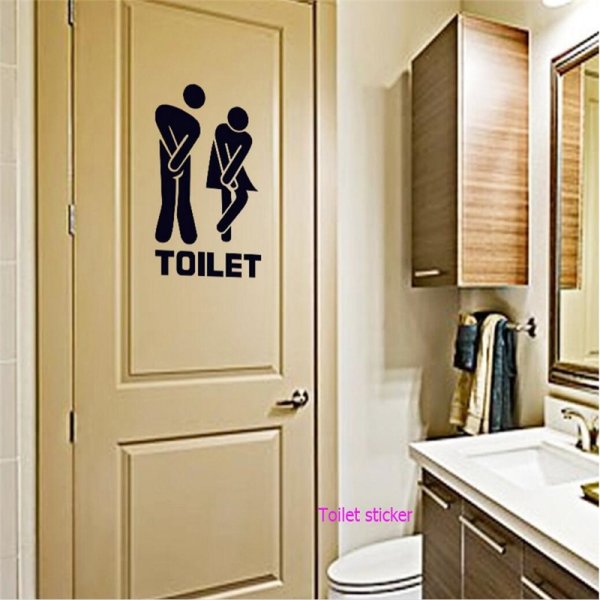 Туалет надпись на дверь