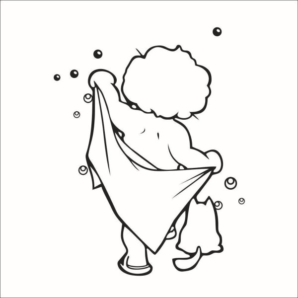 Стеклянная дверь в ванную комнату