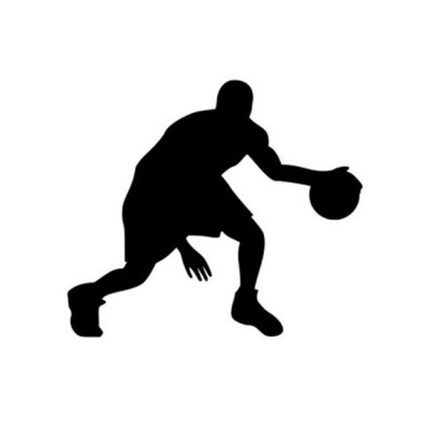 Наклейка баскетболист