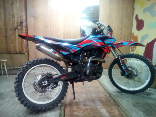 Наклейки на Irbis TTR 250