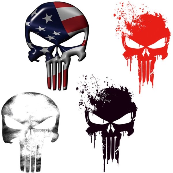 Наклейка панишер