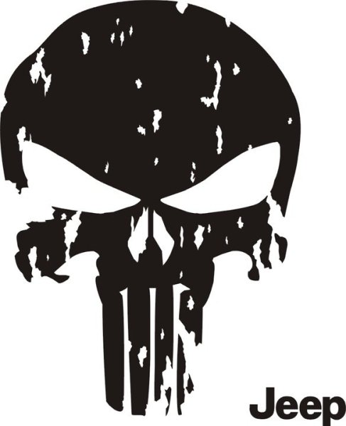 Наклейка панишер