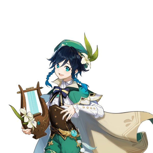 Геншин Импакт персонажи наклейки