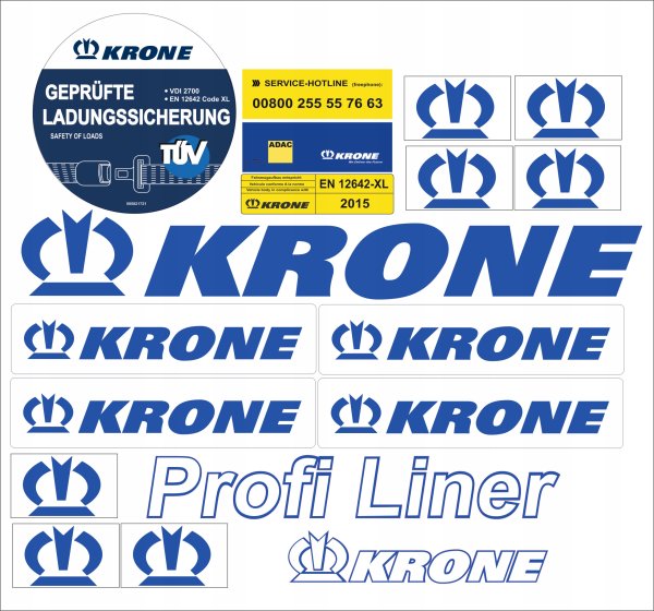 Наклейка Krone Profi Liner