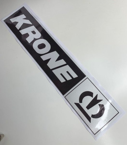 Наклейки прицепа Krone