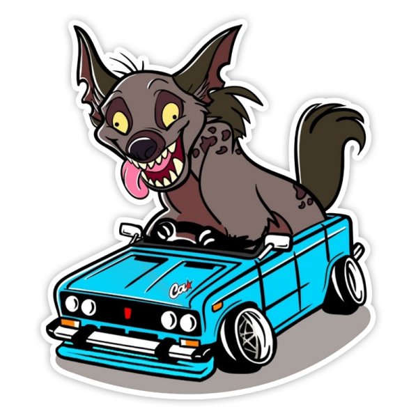 Clay наклейки на машину