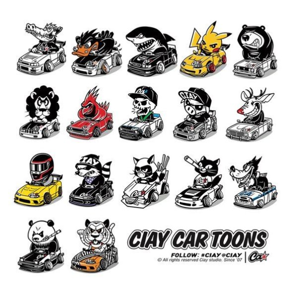 CIAY наклейки