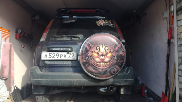 Наклейка на запаску Honda