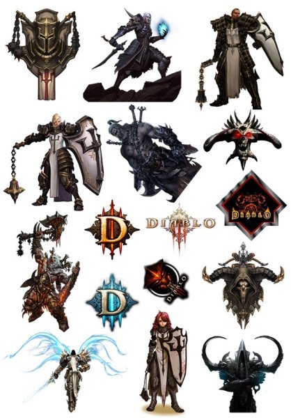 Стикеры Telegram Diablo