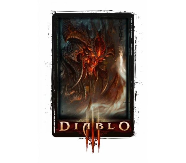 Наклeйка рs3 supеr Slim Diаblo 3