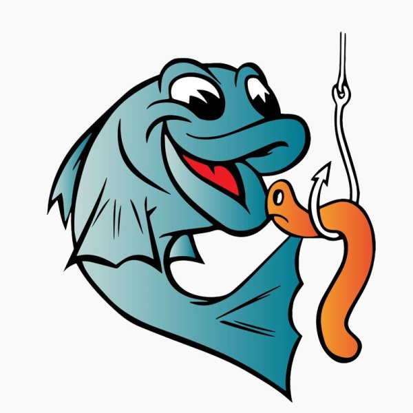 Рыба на крючке