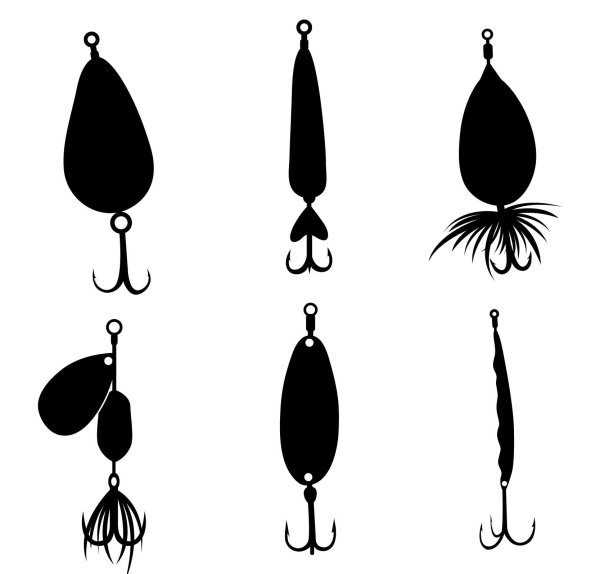 Блесна трафарет