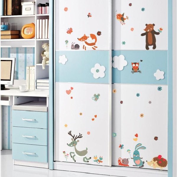 Декор детского шкафа