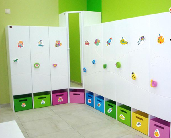 Шкафчики для детского сада