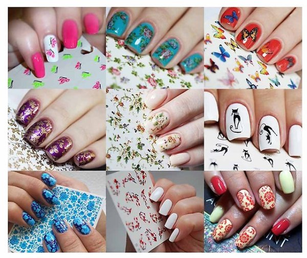 Наклейки на ногти