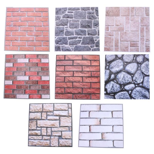 Декор стен зеркальными наклейками