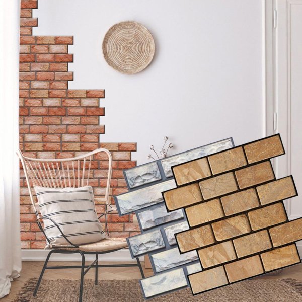 Самоклеющиеся кирпичики