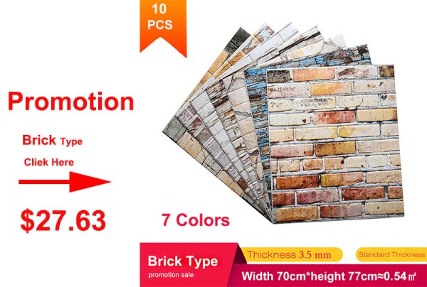 Декор кирпичной стены