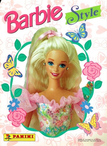 Наклейки Барби 90