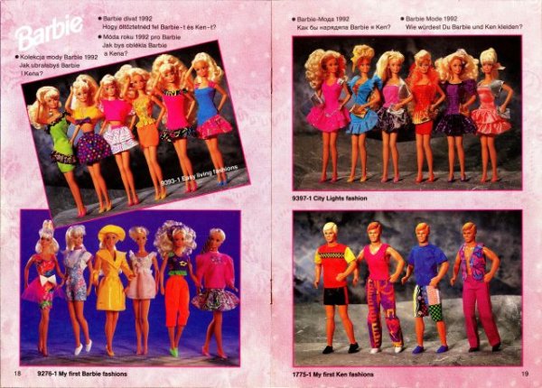 Журнал Барби из 90-х