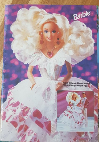 Журнал Barbie 90-х с наклейками
