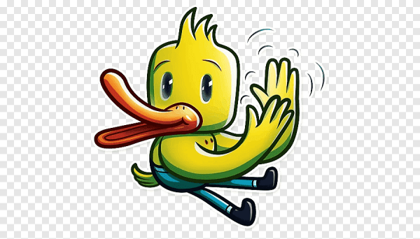 Стикер уточка