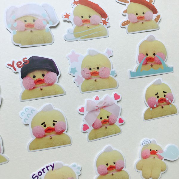 Наклейки уточка лалафанфан