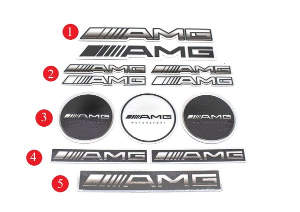 AMG наклейка