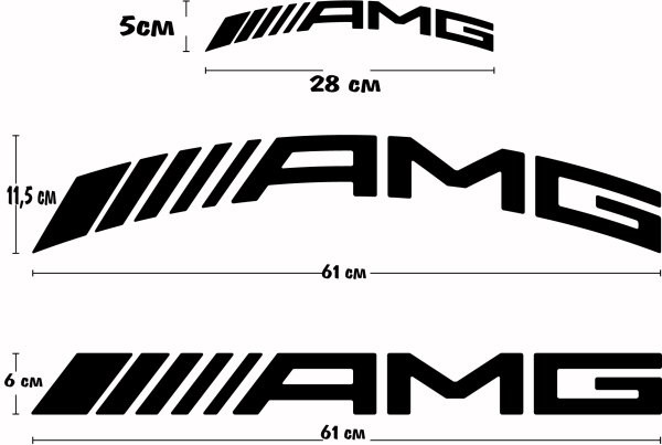 Шильдик AMG