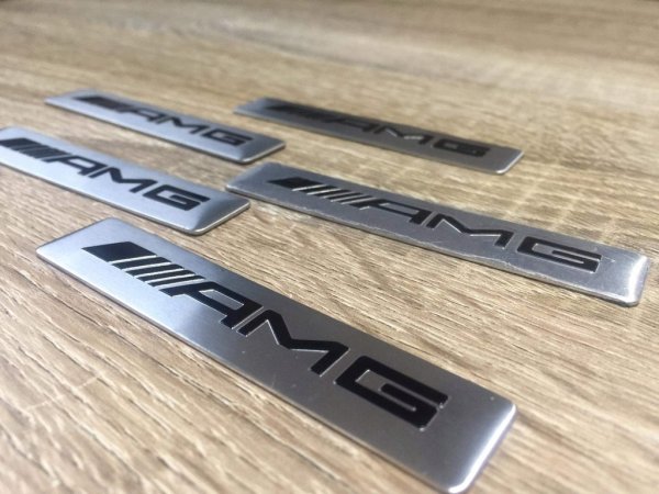 Наклейки AMG на ручки авто